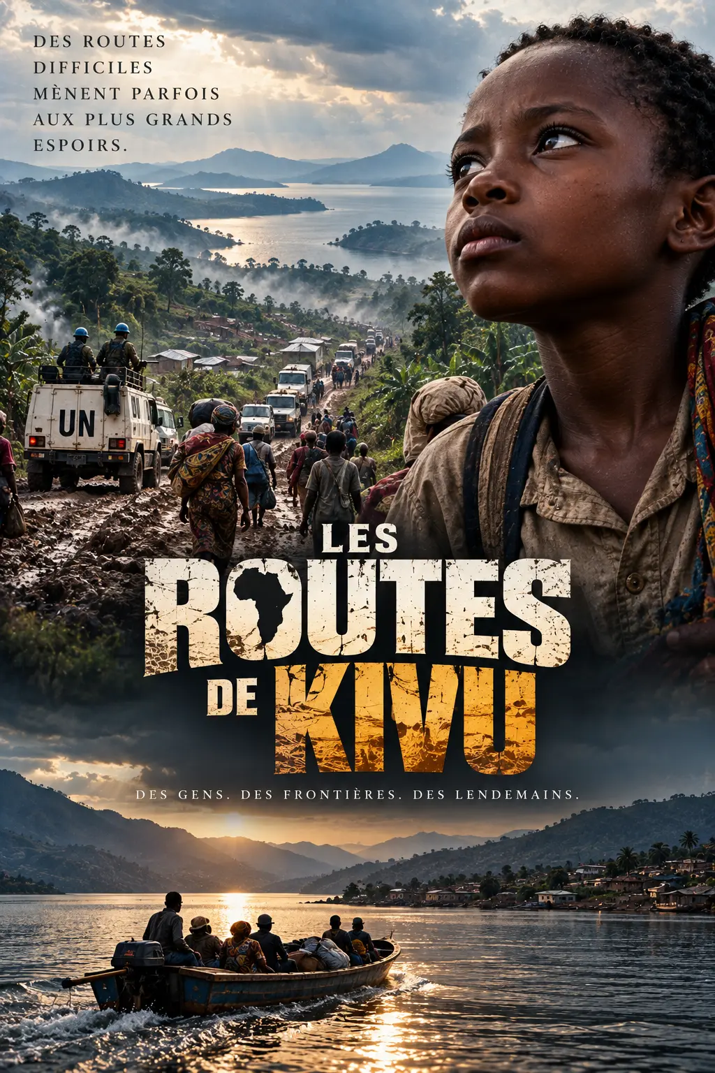 Les Routes de Kivu · The Roads of Kivu poster