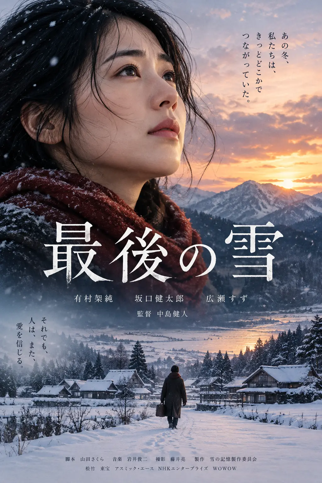最後の雪 · The Last Snow poster