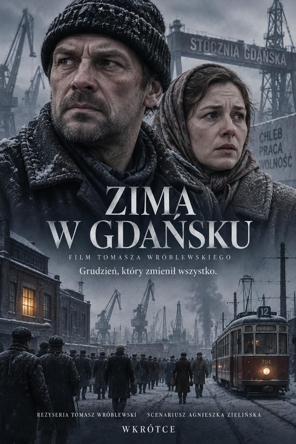 Zima w Gdańsku poster